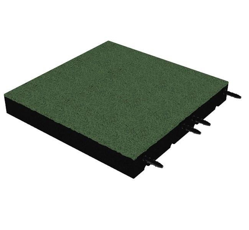 Gummiplatta Lek Fallhöjd 2,3 meter - bild 3