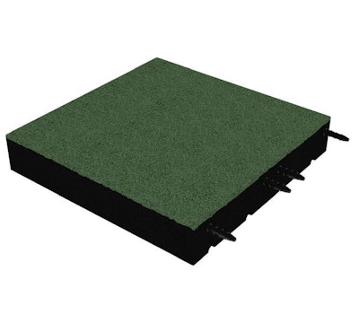 Gummiplatta Lek Fallhöjd 2,6 meter