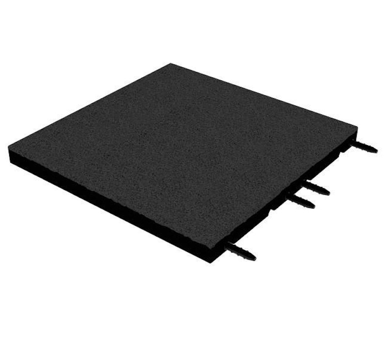 Gummiplatta Ljudabsorberande t=43 mm