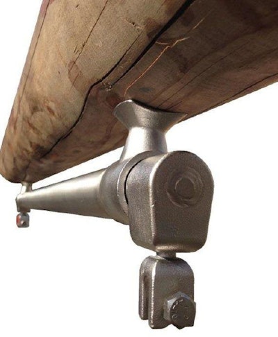 Gungaxel med vridbar axel