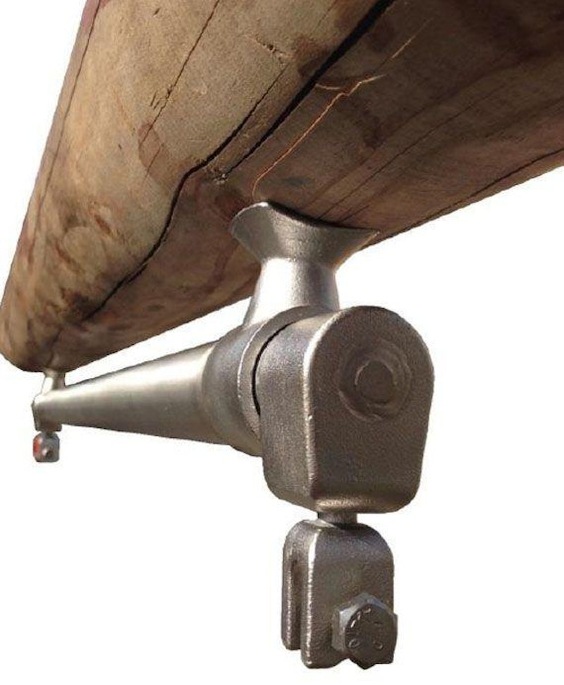 Gungaxel med vridbar axel