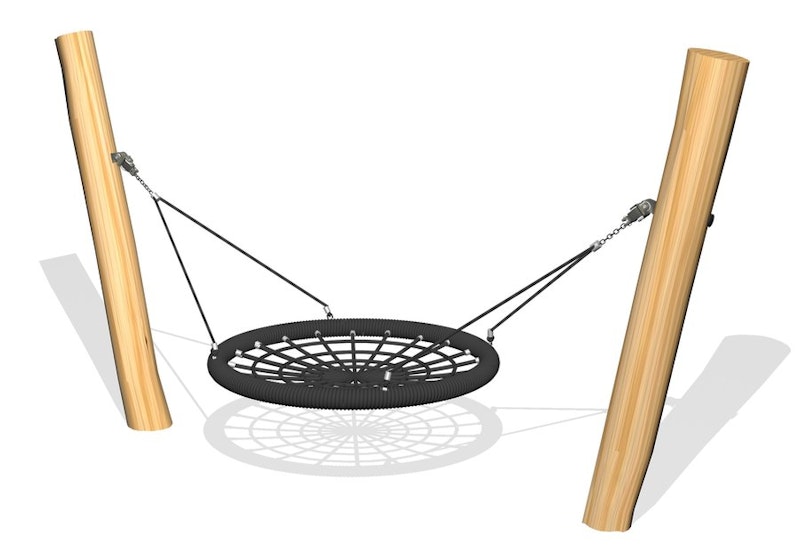 Karyota med Ø120 fågelbogunga