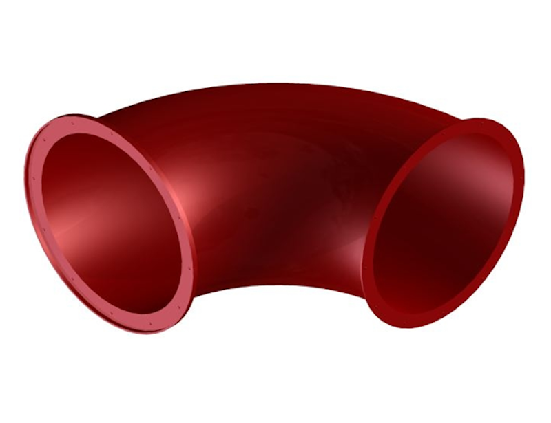 Kryptunnelelement - Böj 90° large - bild 2