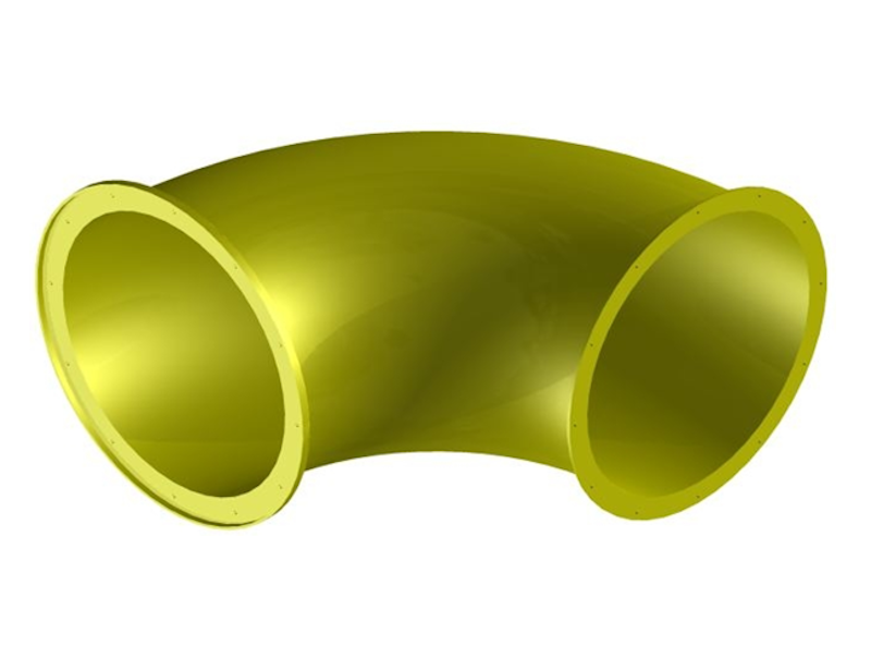 Kryptunnelelement - Böj 90° large - bild 4