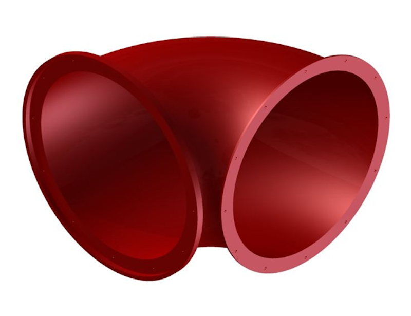 Kryptunnelelement - Böj 90° small - bild 1