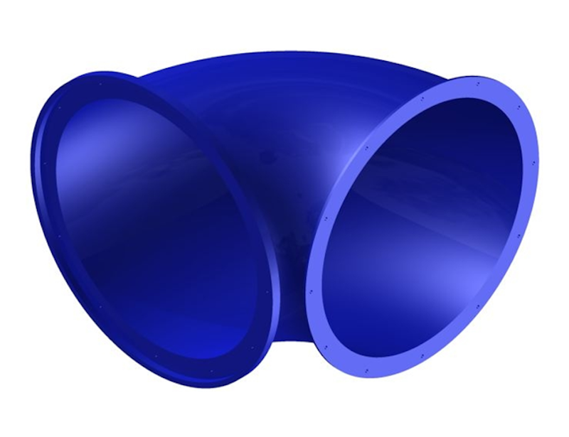 Kryptunnelelement - Böj 90° small - bild 2