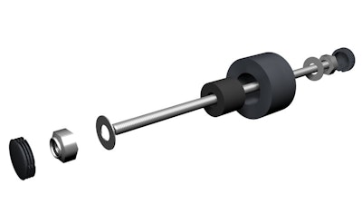 Monteringsbeslag - Komplett m skumkloss 30mm