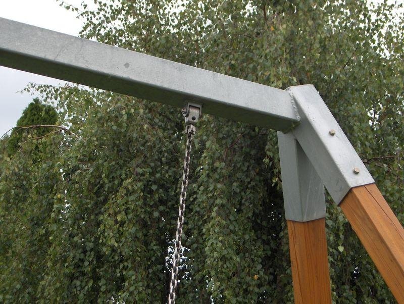 Överliggare gungstativ för 2st gungor - bild 6