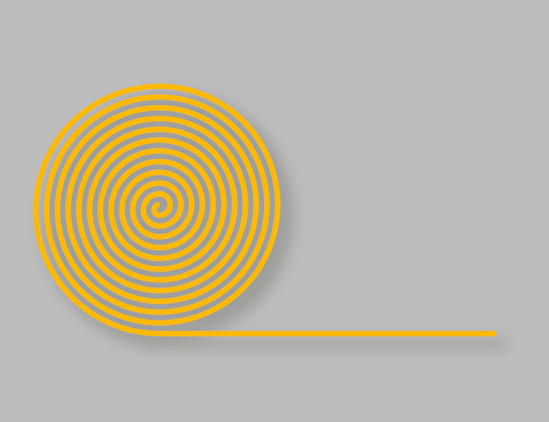 PREMARK® Rullar — GUL