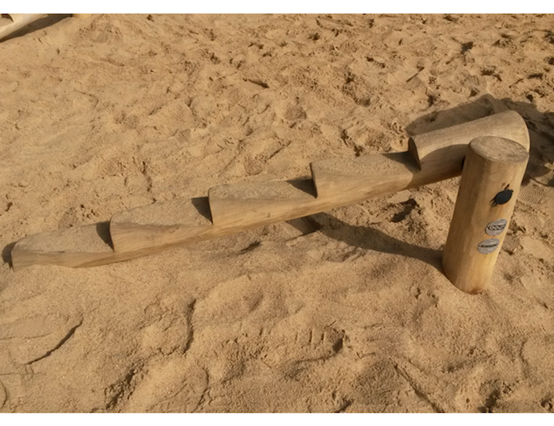 Balansbom (lutande) med steg - bild 3