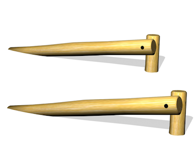 Balansbom (lutande) - två storlekar