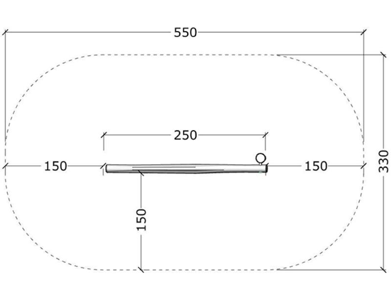 Balansbom (lutande) - två storlekar - bild 8