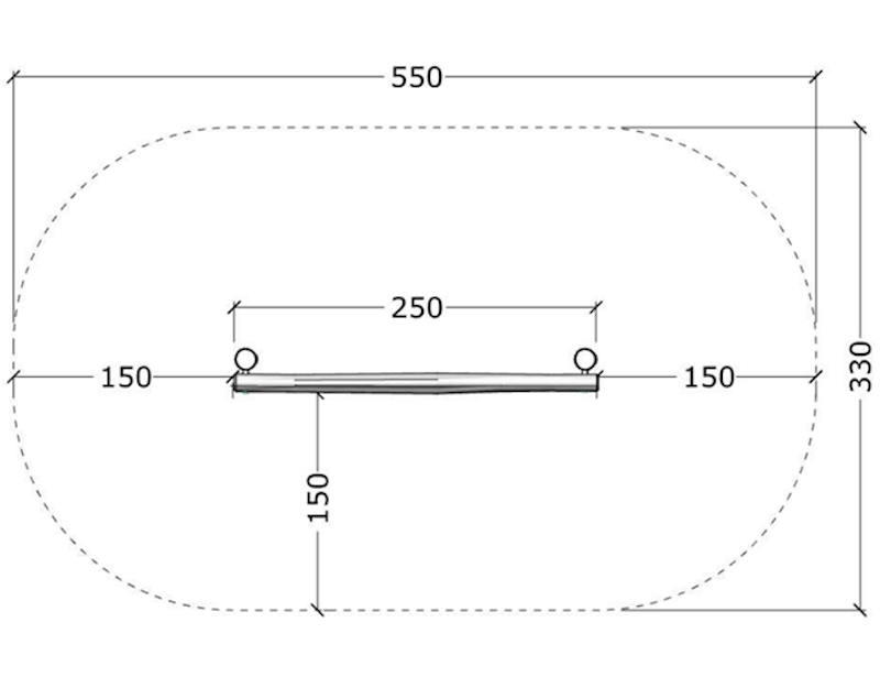 Balansbom (rak) x1 - två storlekar - bild 9