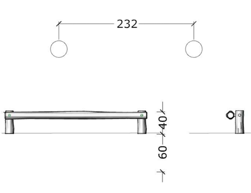 Balansbom (rak) x1 - två storlekar - bild 10