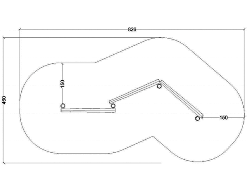 Balansbom (sned) x3 - bild 2