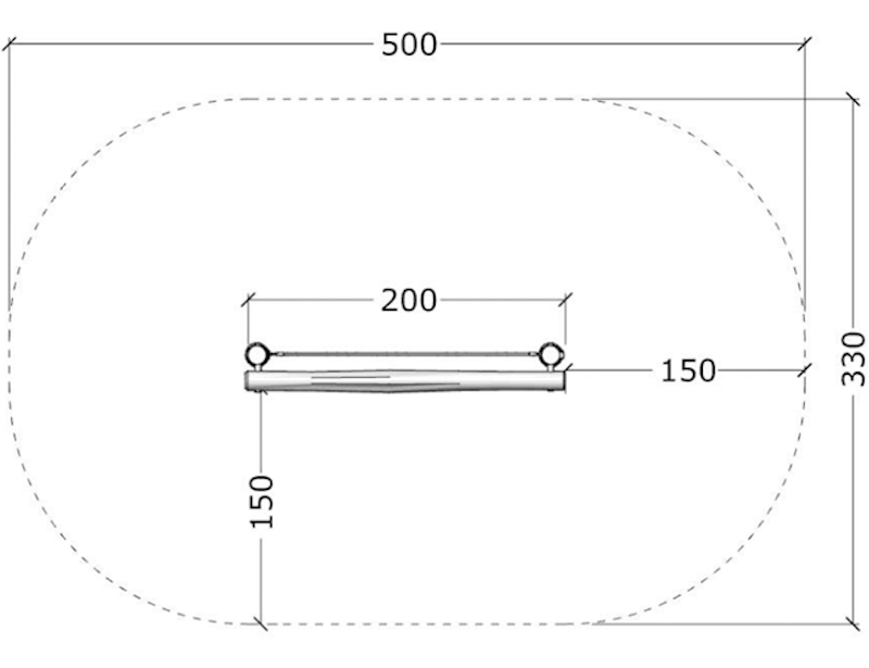 Balansrep med bom - bild 2