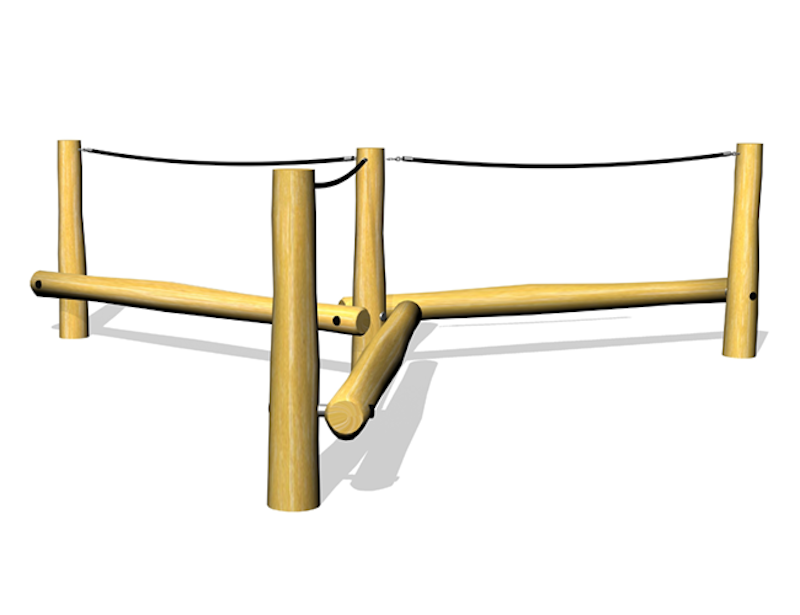 Balansstjärna med rep