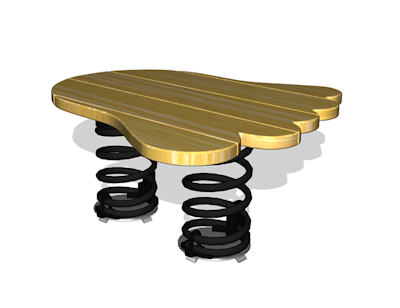 Fjäder Björnfot DUBBEL