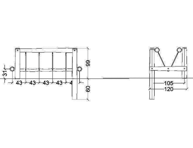 Hängbro med tross - bild 4