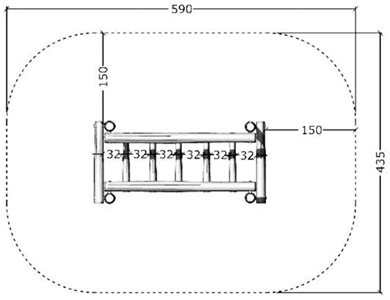 Hängbro med bommar - två storlekar - bild 7