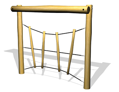 Klätterträd 2.5 horisontell