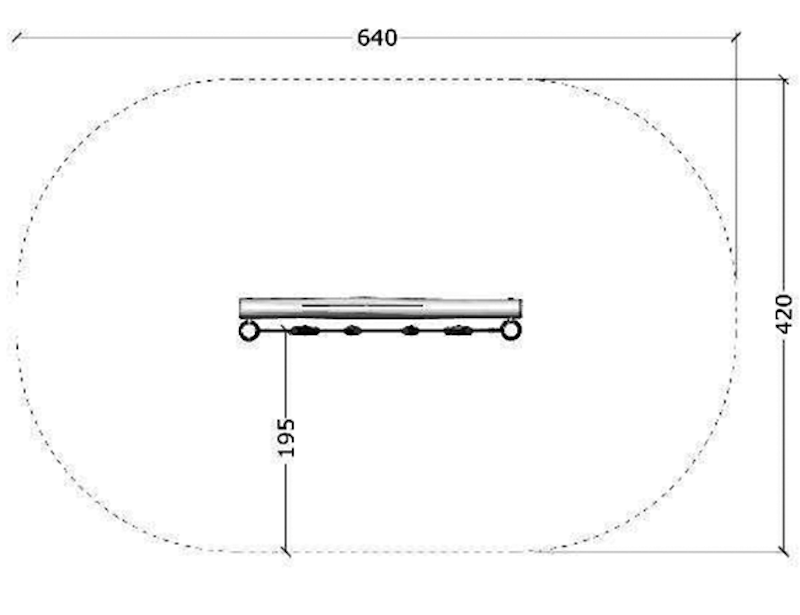Klätterträd 2.5 horisontell - bild 2