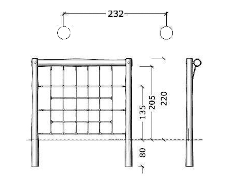 Nät vertikalt - bild 3