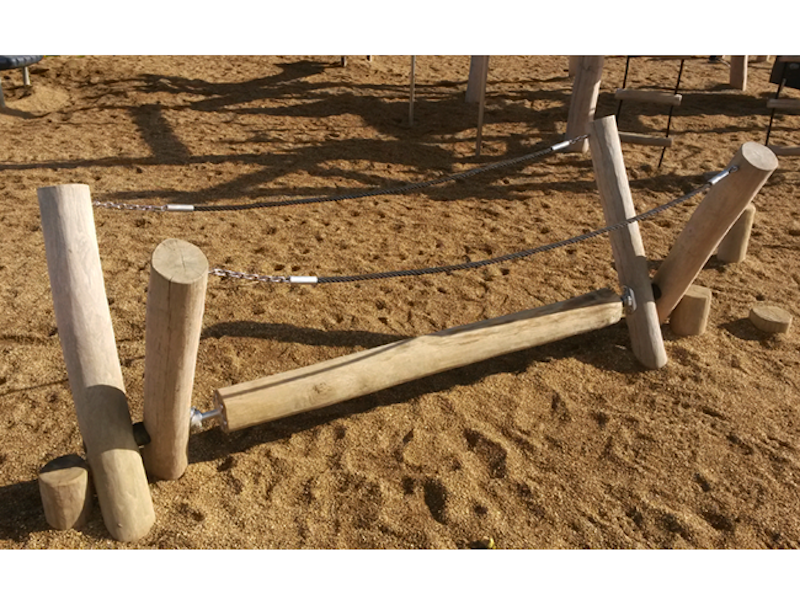 Roterande bom med rep - bild 4