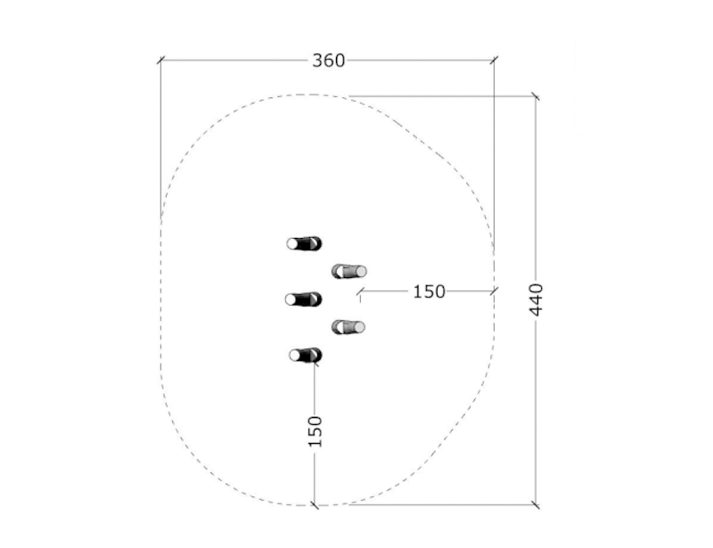 Styltor 5st - två storlekar - bild 4