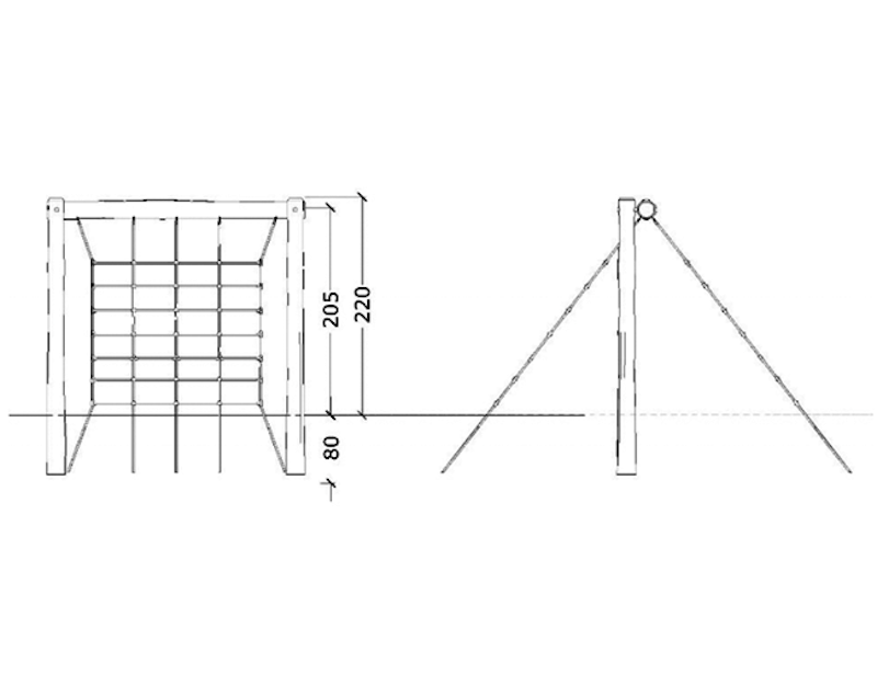 Upp-och-ner nät ENKEL 2.5 - bild 4