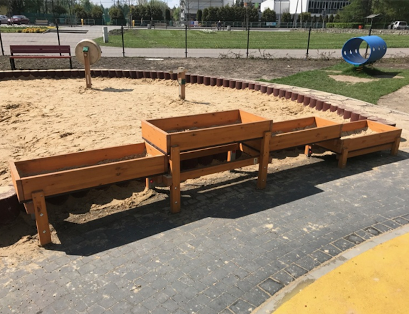 Sandlådor på ben - bild 4