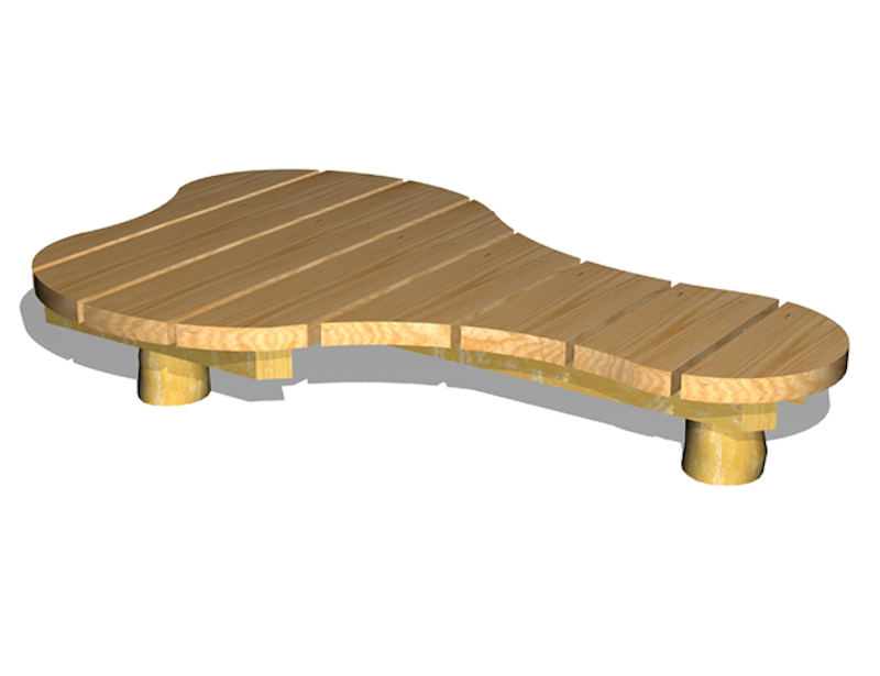 Sandlekbord Robinia LARGE