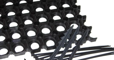 Skyddsmattor för gräs