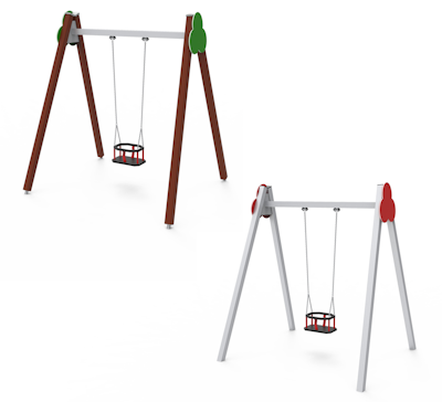 Tiddly inkl. valfri gungsits