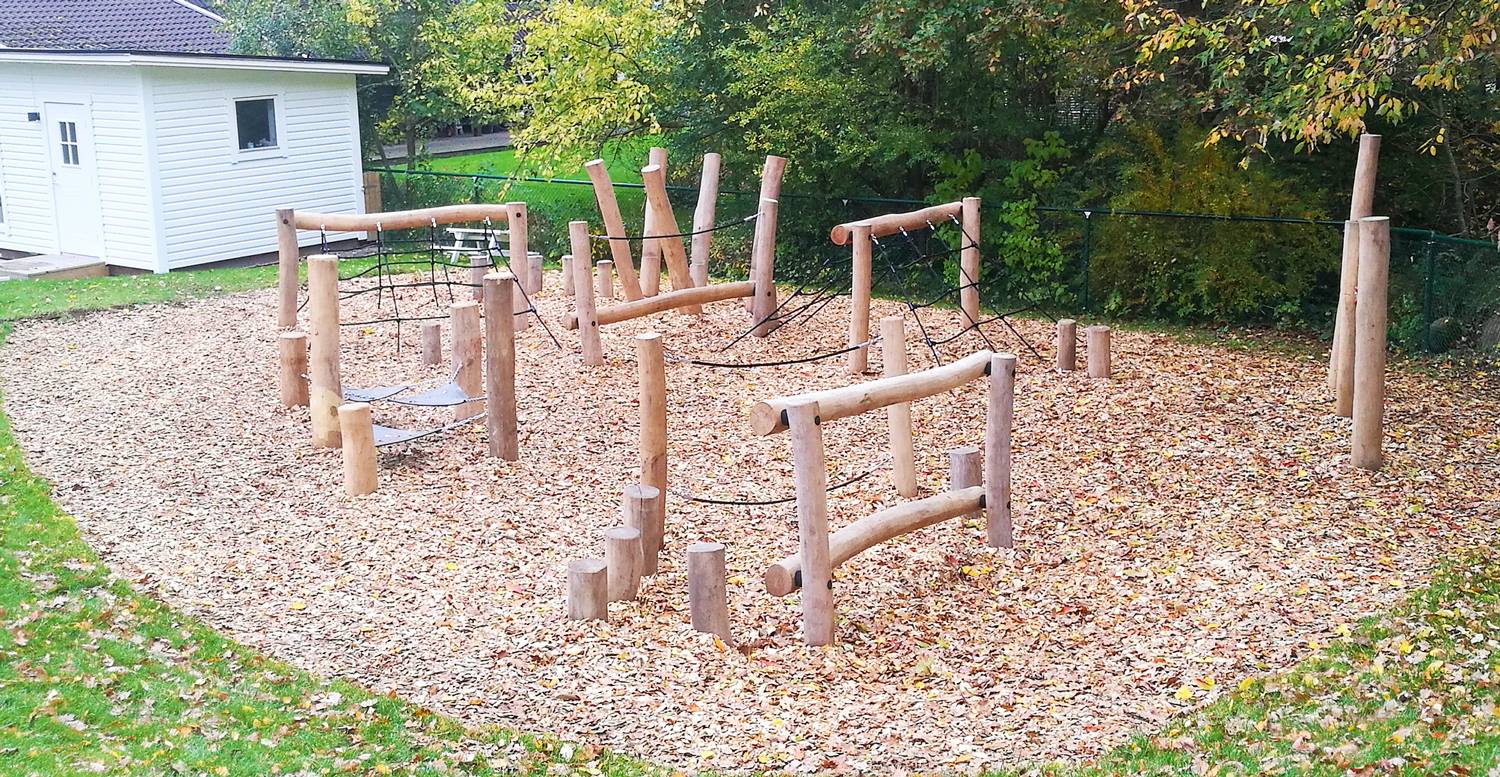 Lekmiljö i trä från Readymade Woods