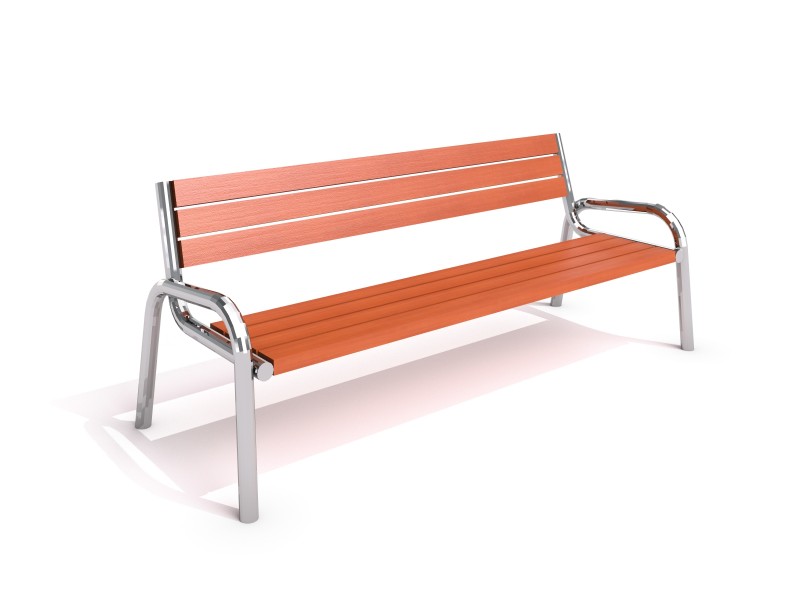 Rostfri bänk 15