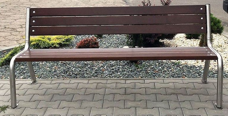 Rostfri bänk 2 - bild 2