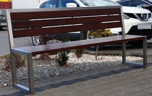 Rostfri bänk 4 - bild 2