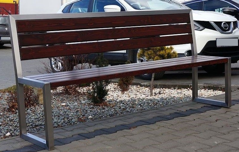 Rostfri bänk 4 - bild 2