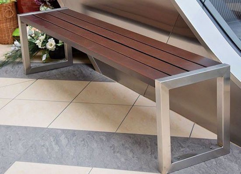 Rostfri bänk 6 - bild 2