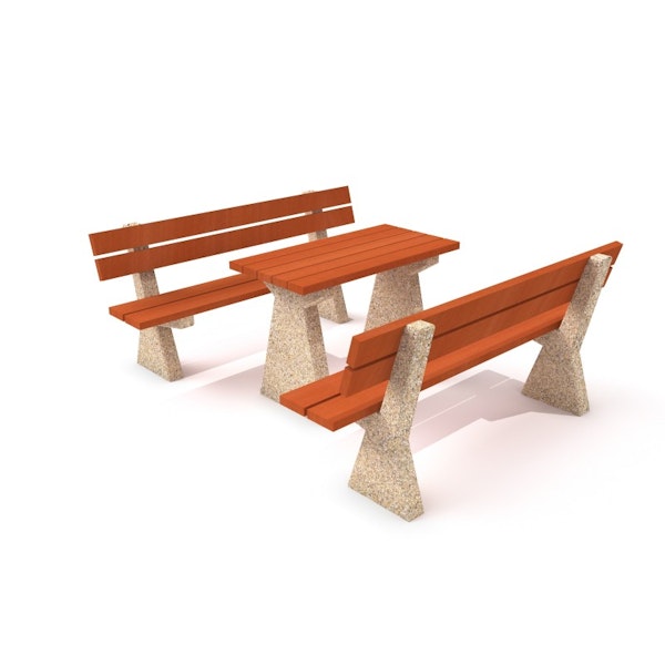 Utemöbel Betong Bord 02