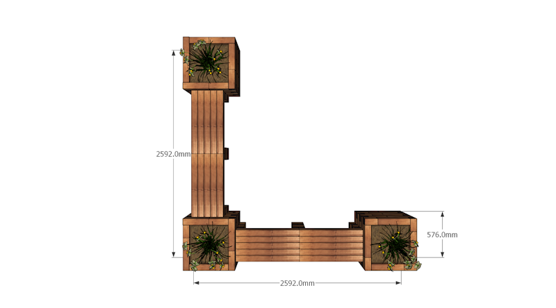Blomsterlåda 18 - bild 2