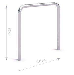 Steel bicycle rack 22