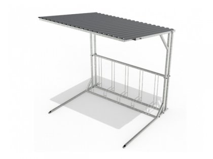 Cykelgarage 5 cyklar 