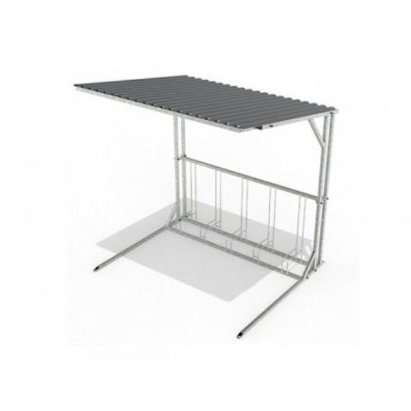 Cykelgarage 5 cyklar