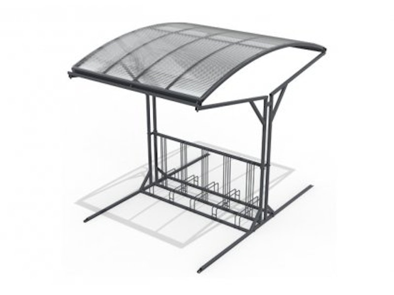 Cykelgarage 10 cyklar   - bild 2