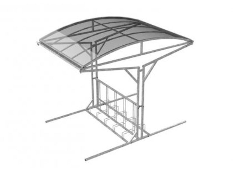 Cykelgarage 10 cyklar  