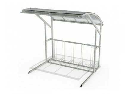 Cykelgarage 5 cyklar 