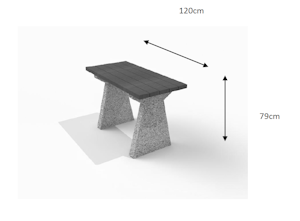 Betongbord 1 - bild 2