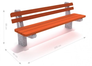 Concrete bench 02